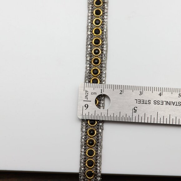 Fancy Choker Necklace Adjustable black Chokers  (#71) - Picture 5 of 12